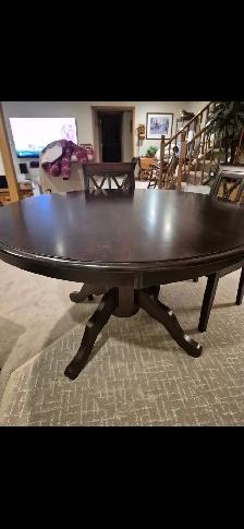 Solid Wood Table & Chairs