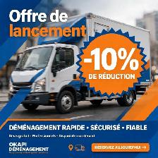 Déménagement — Camion 20 pieds | Montréal | 438-458-1047 - Photo 6