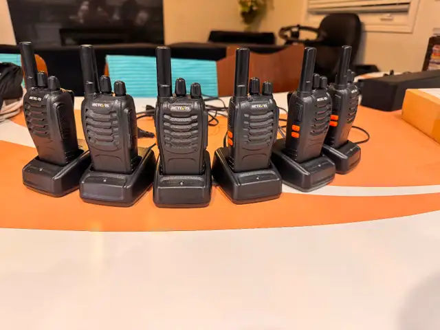 Retevis H-777 Walkie Talkies (set of 6)