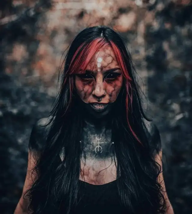 Theatrical halloween makeup 2026