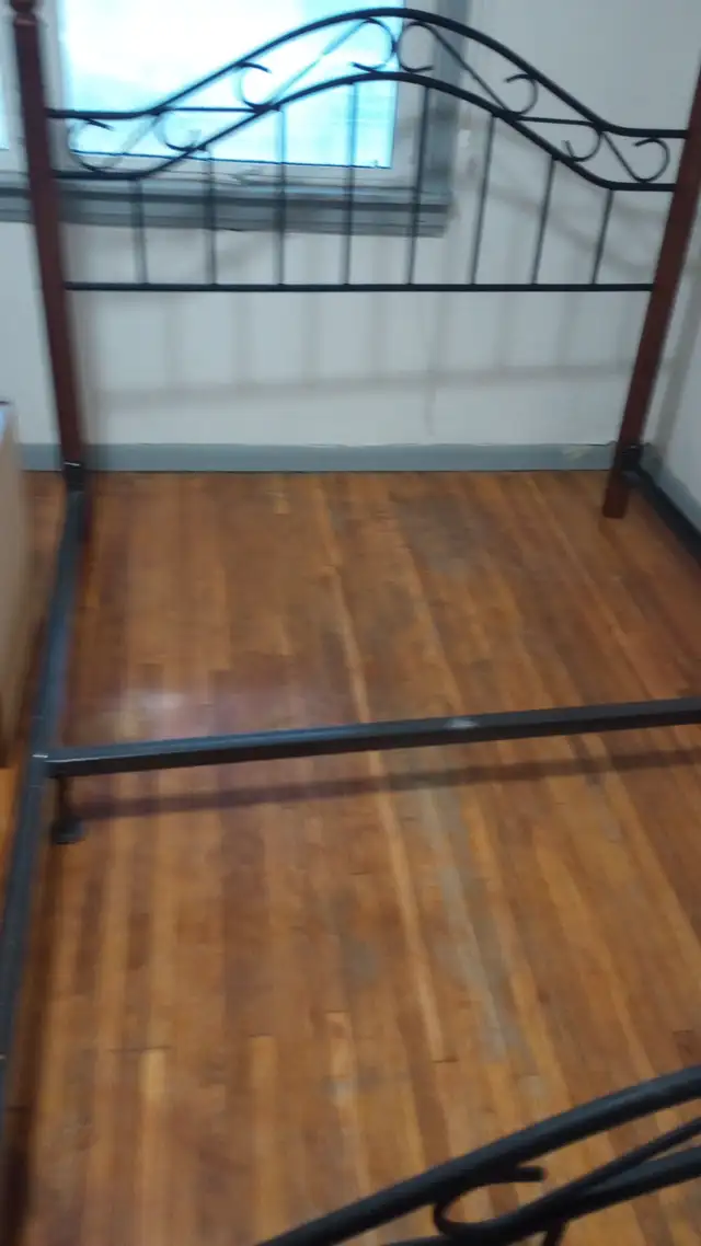 787 Sturdy Queen Bed Frame $100