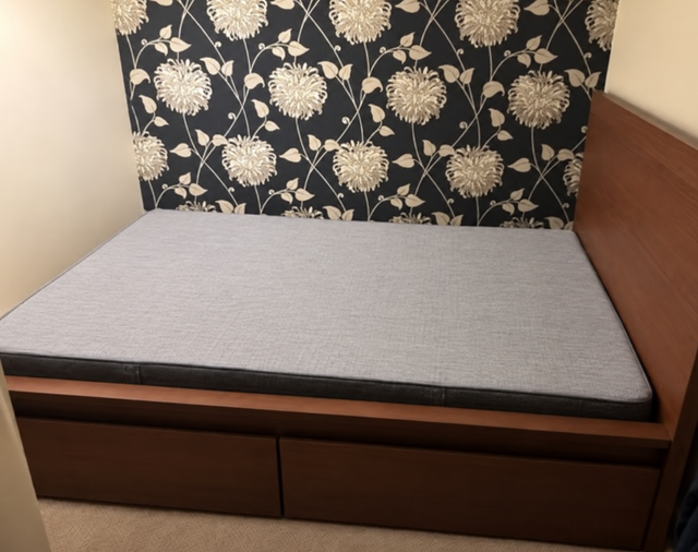 IKEA MALM bed - with Mattress $200