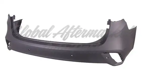 Hyundai Santa Fe 2017-2018 Bumper Rear Primed W/Sensor Exclude