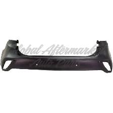 Hyundai Santa Fe 2017-2018 Bumper Rear Primed W/Sensor Exclude - Photo 2