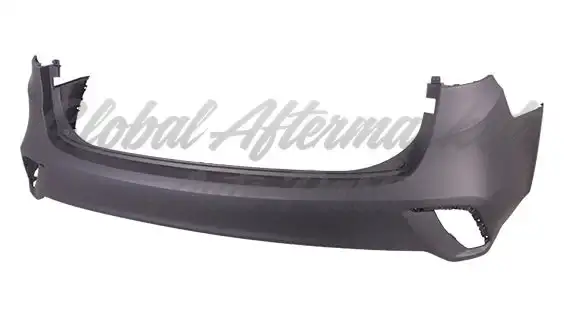 Hyundai Santa Fe 2017-2018 Bumper Rear Primed Without Sensor