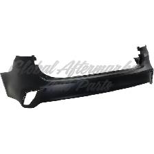 Hyundai Santa Fe 2017-2018 Bumper Rear Primed Without Sensor - Photo 4