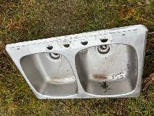 double Sink. I have about 100 sinks and plumbing supplies