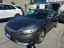 2017 Honda Civic LX, Bluetooth, Back-Up-Camera, Heated Seats - Photo 3