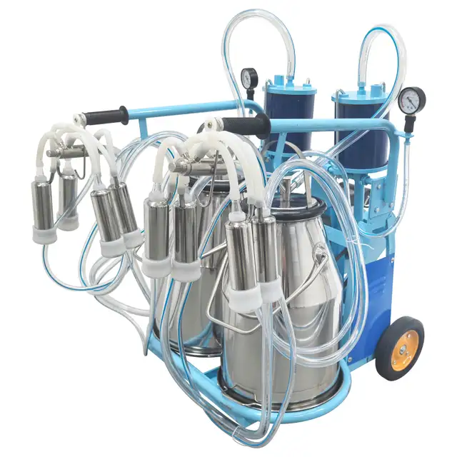 Double Barrel Piston Milking Machine for Cattle 170053