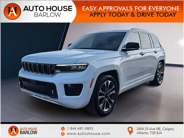 2023 Jeep Grand Cherokee Overland Leather NAVIGATION LEATHER SEA
