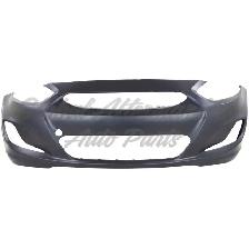 Hyundai Accent Sedan 2014-2017 Bumper Front Primed - Photo 2