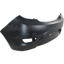 Hyundai Accent Hatchback 2012-2017 Bumper Rear Primed - Photo 3