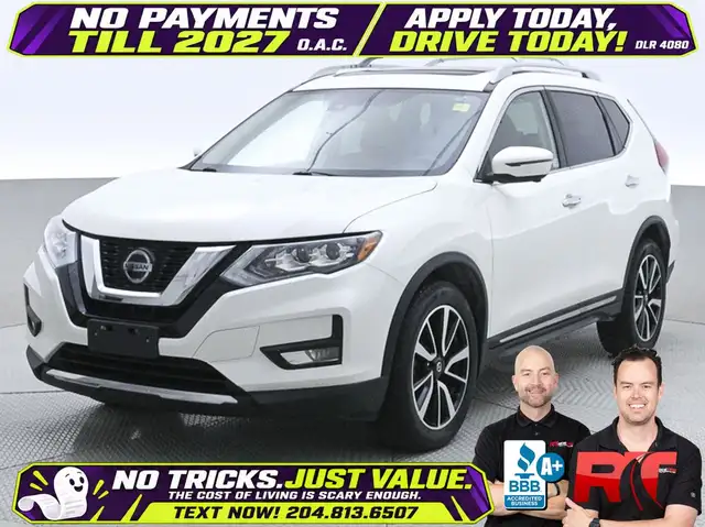2020 Nissan Rogue SL AWD - Backup Cam, Bluetooth, Fog Lights