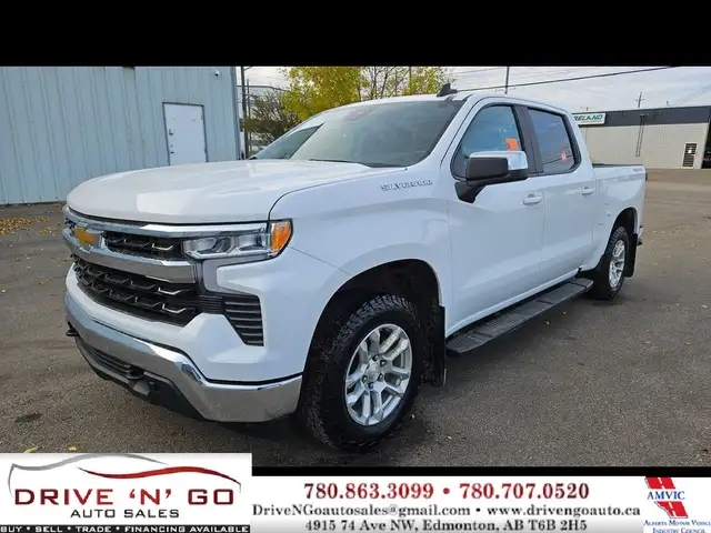2023 Chevrolet Silverado 1500 LT Crew Cab 4x4, 5.3L, Super Clean
