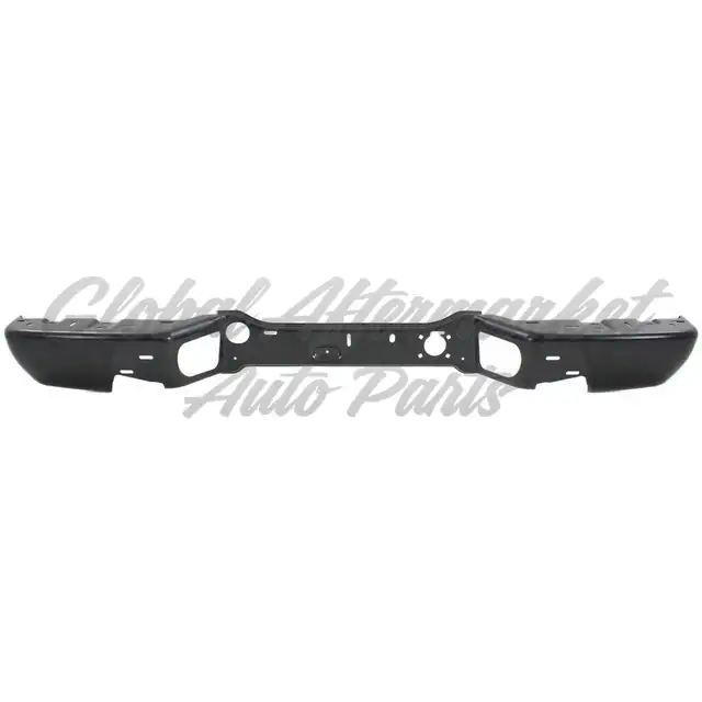 Isuzu Pickup 2006-2008 Bumper Rear Black Without Tow Pkg