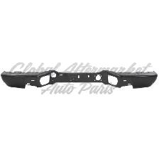 Isuzu Pickup 2006-2008 Bumper Rear Black Without Tow Pkg
