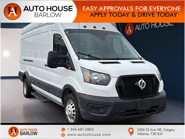 2022 Ford Transit Cargo Van T-350 High Roof LANE ASSIST PUSH BUT