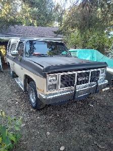 1986 gmc wrangler c15 project