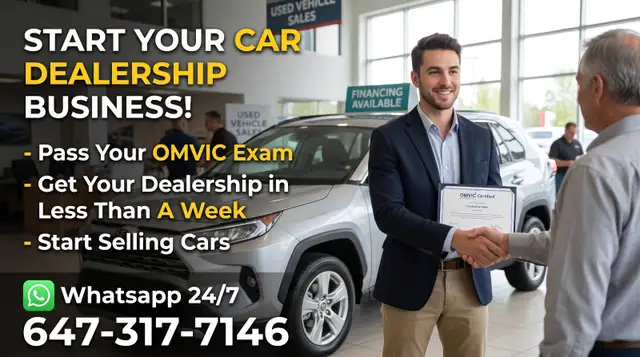 STOP WASTING MONTHS – GET YOUR OMVIC LICENSE IN DAYS!