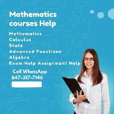 MATH / CALCULUS / STATS PANIC?We crush it — A  is standard!