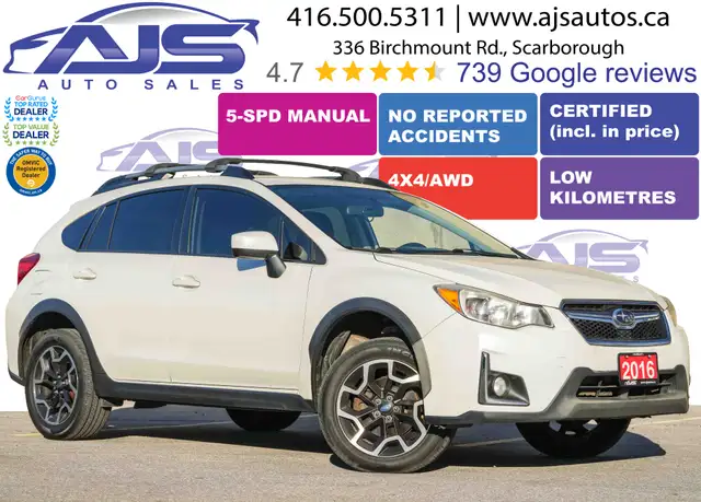 2016 SUBARU CROSSTREK 2.0I PREMIUM