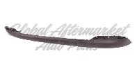 Kia Forte 2014-2016 Bumper Rear Lower Matt Dark Gray Without