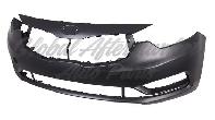 Kia Forte 2014-2016 Bumper Front Primed Without Sensor Fits