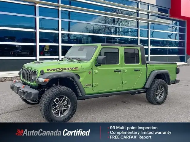 2026 Jeep Gladiator Mojave | One Owner | Clean CarFax | Low KMS