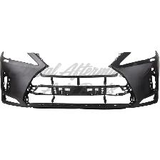 Lexus Rx350l 2020-2022 Bumper Front Primed Ptm W/Head Lamp