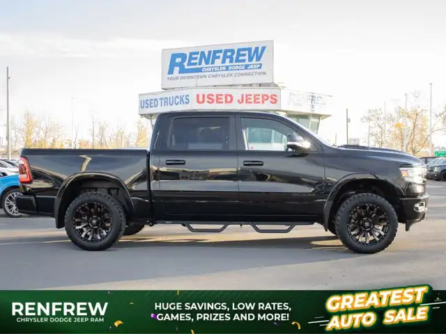 2022 Ram 1500 Laramie G/T Crew Cab 4x4, 5.7L HEMI V8, Mopar