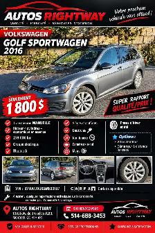 Volkswagen golf Sportwagon 514-688-3453 - Photo 10