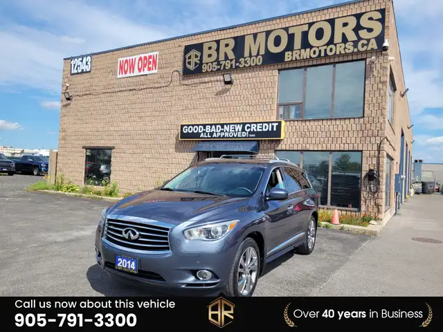 2014 Infiniti QX60 Premium | Loaded | AWD | DVD
