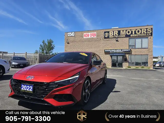 2022 Hyundai Elantra N Line | No Accidents Reported | Low Km