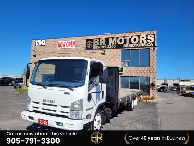 2013 Isuzu NRR Flat Bed | Diesel | Low Km's | No Accidents Repor