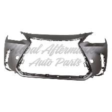 Lexus Nx350 2022-2025 Bumper Front Primed Without Sensor / Head