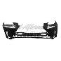 Lexus Nx300 2018-2021 Bumper Front Primed W/Sensor/Washer