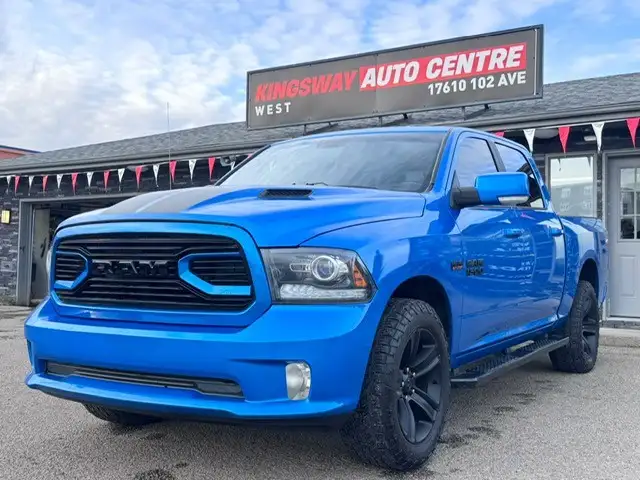 2018 RAM 1500 SPORT CREW CAB – 5.7L HEMI V8 – 4X4
