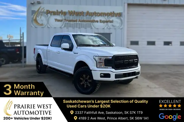 2018 Ford F-150 Larait Crew Cab 5.0L V8 | Command Start | Heated