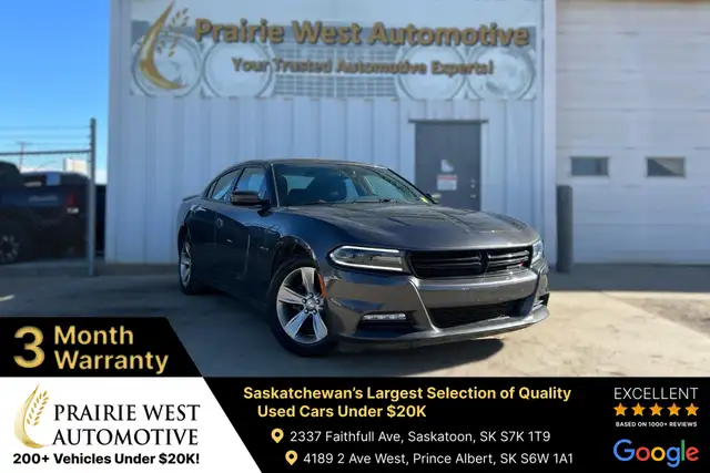 2015 Dodge Charger SXT | Command Start | Low KM