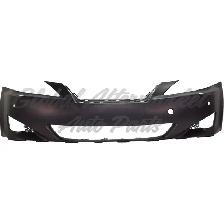 Lexus Is350 Sedan 2006-2008 Bumper Front Primed W/Washer Hole - Photo 2