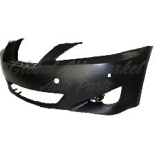 Lexus Is350 Sedan 2006-2008 Bumper Front Primed W/Sensor Hole - Photo 2
