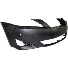 Lexus Is350 Sedan 2006-2008 Bumper Front Primed W/Sensor Hole - Photo 3