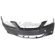 Lexus Is350 Sedan 2006-2008 Bumper Front Primed Without - Photo 3