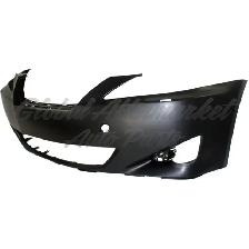 Lexus Is350 Sedan 2006-2008 Bumper Front Primed Without Sensor - Photo 3