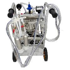 25L Oil-Free Vacuum Pump Milking Machine Cows Goats 170662 - Photo 7