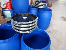 15 gallons plastic  food grade barrels. - Photo 4