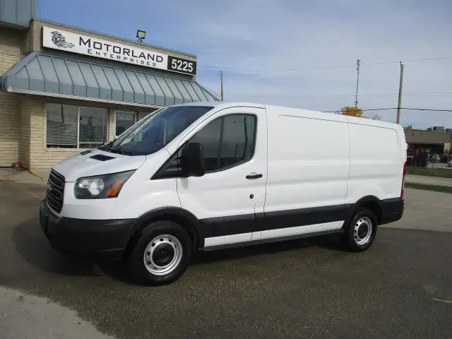 2017 Ford Transit Cargo Van T-150 130' Low Rf 8600 GVWR Swing-Ou