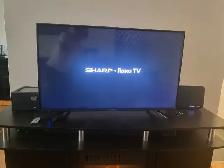 Sharp Smart TV (Roku) $60 43'Inch Mint Condition