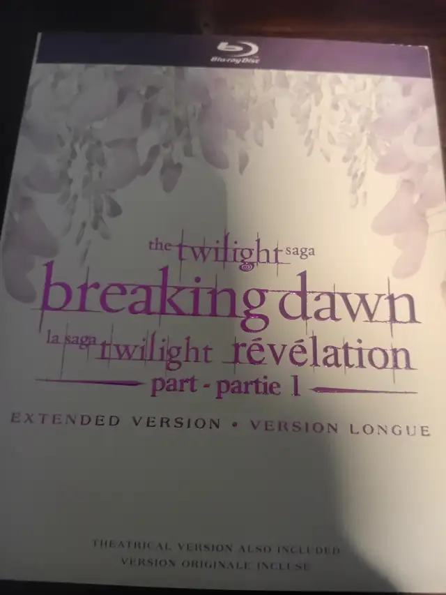 The Twilight Saga: Breaking Dawn Part 1 Blu-ray