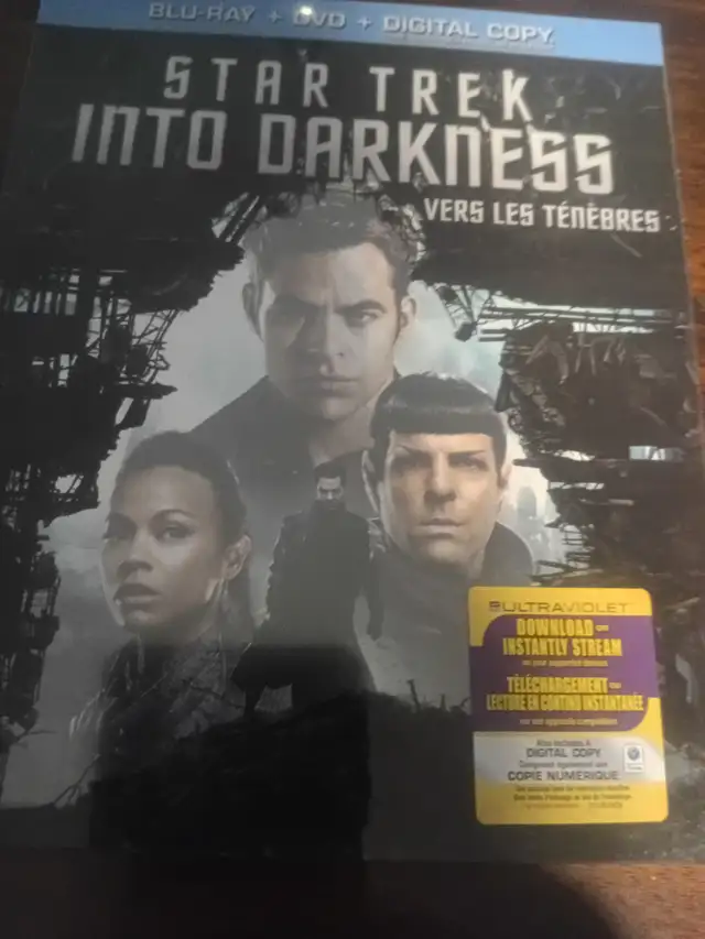 Star Trek Into Darkness Blu-ray DVD